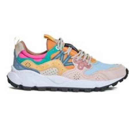 Flower Mountain Low-Top Sneakers - Yamano 3 Pink And Light Blue Sneakers in meerkleurig