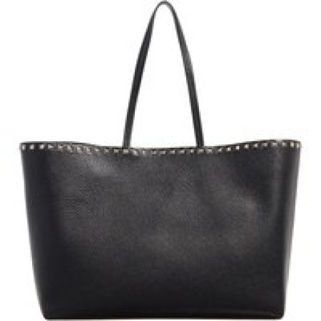 Valentino Garavani Shoppers - Tote Rockstud in zwart