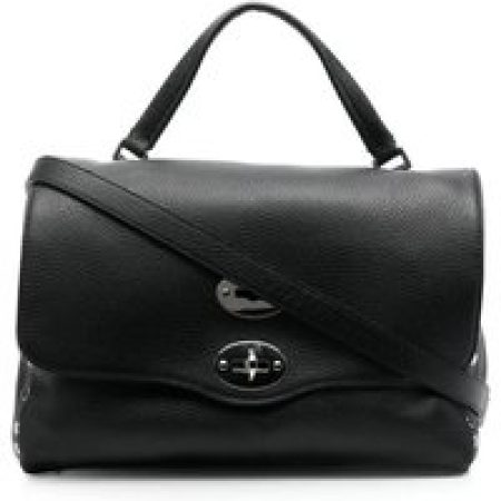 Zanellato Hobo bags - Postina Daily Small Leather Handbag in zwart