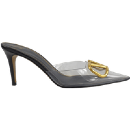 Valentino Garavani Pumps & high heels - Decollet� Trasparente con Logo Dorato in zwart