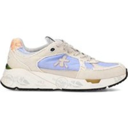 Premiata Low-Top Sneakers - Mase Sneakers In Cream Canvas in beige