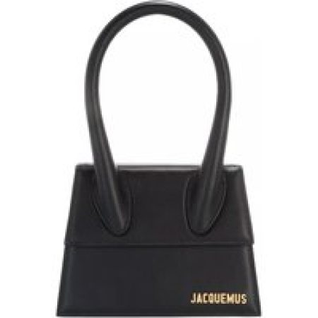 Jacquemus Totes - Le Chiquito Moyen Top Handle Bag Leather in zwart