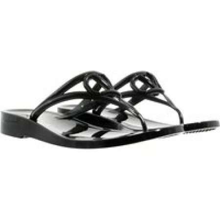 Valentino Garavani Slippers - Thong Summer Vlogo Signature in zwart