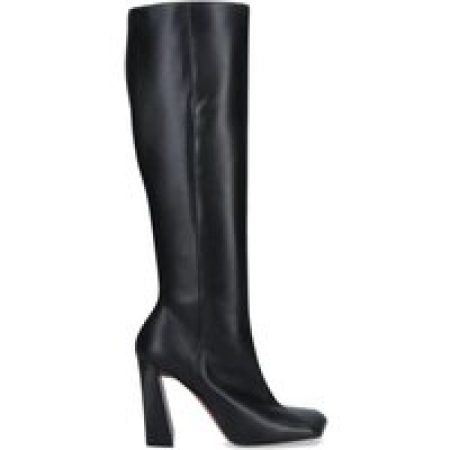 Amina Muaddi Boots - "Marine" Boots – Black in zwart