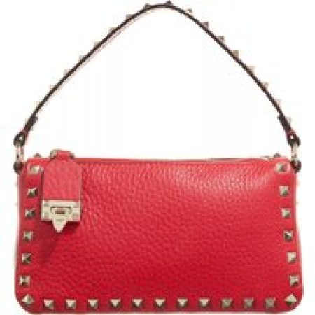 Valentino Garavani Crossbody bags - Small Shoulder Bag Rockstud in rood