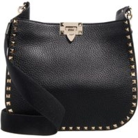 Valentino Garavani Crossbody bags - Rockstud Shoulder Bag in zwart