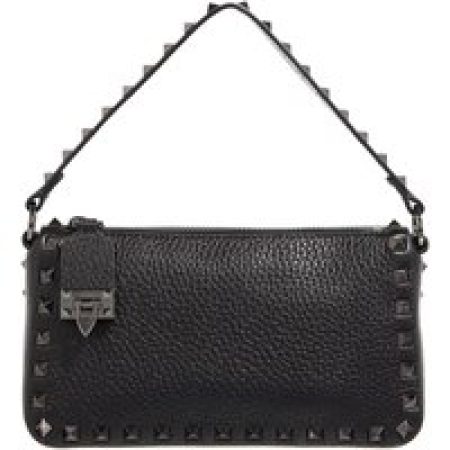 Valentino Garavani Pochettes - Small Shoulder Bag Rockstud in zwart