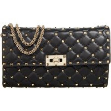 Valentino Garavani Crossbody bags - Rockstud Spike Shoulder Bag in zwart