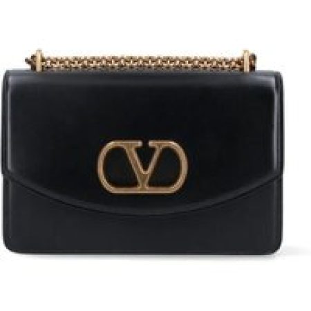 Valentino Garavani Hobo bags - "Vain" Shoulder Bag – Black in zwart