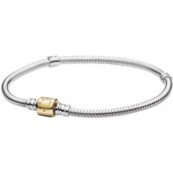 Pandora Armbanden - Zweifarbiges Moments Schlangen-Gliederarmband mit in multi