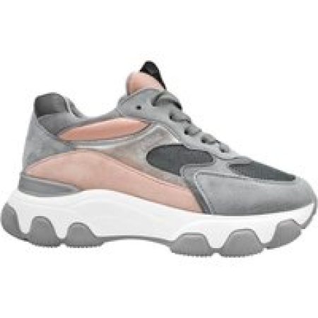 - Laced Sneakers With Suede-Leather Blend in meerkleurig