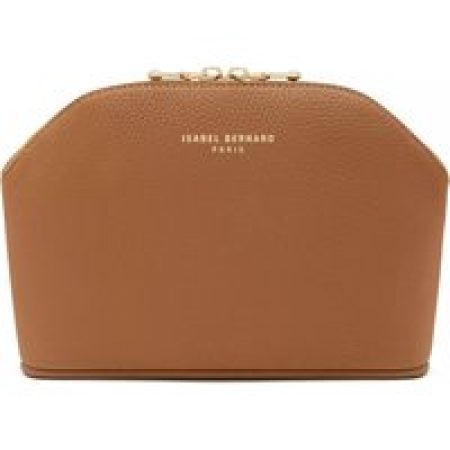 Isabel Bernard Crossbody bags - Isabel Bernard Honoré damen Kulturbeutel Braun IB6 in bruin