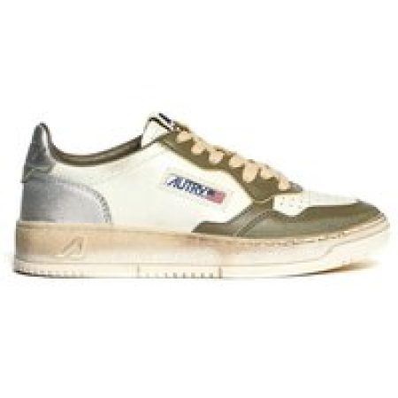 Autry Low-Top Sneakers - Vintage Inspired Low-Top Sneakers With Textured Ac in meerkleurig