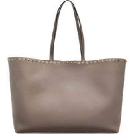 Valentino Garavani Shoppers - Tote Rockstud in taupe