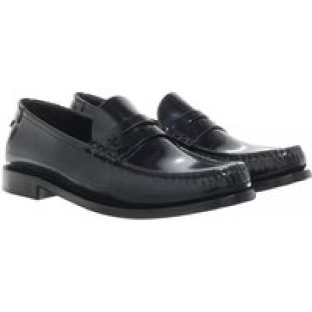 Saint Laurent Slippers - Le Loafer Mocassins in zwart