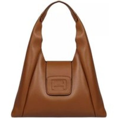 Hogan Shoppers - Logo One Shoulder Bag in bruin