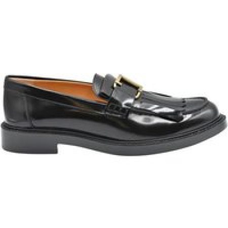 - Black Flat Shoes in zwart