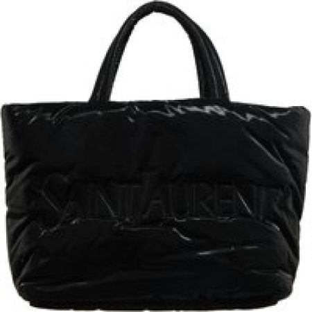 Saint Laurent Shoppers - Shopper With Embossed Logo in zwart