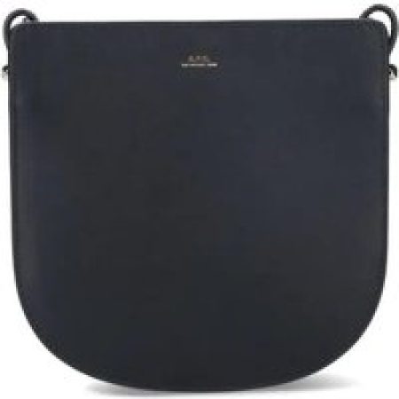 A.P.C. Hobo bags - "Genève" Crossbody Bag – Black in zwart