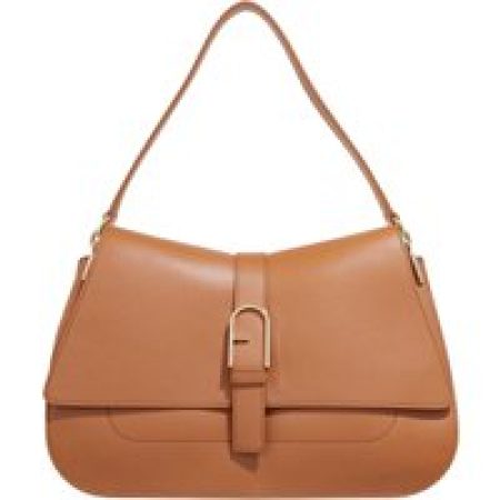 Furla Satchels - Furla Flow L Top Handle in bruin