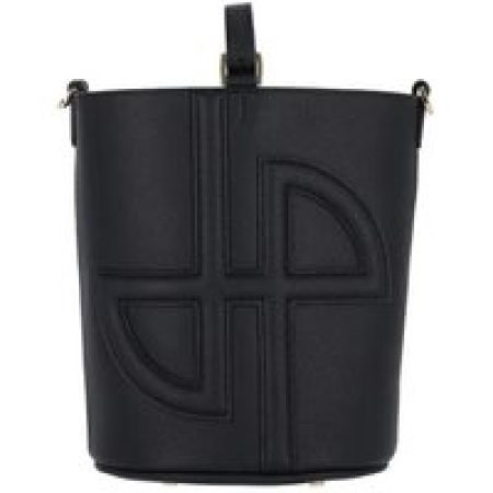 Patou Bucket bags - "Jp" Small Bucket Bag – Black in zwart
