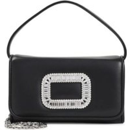 Roger Vivier Crossbody bags - Black Nappa Leather Handbag in zwart