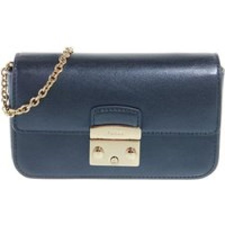 Furla Crossbody bags - Metropolis Mini Crossbody - Vitello Gardena Metal in blauw