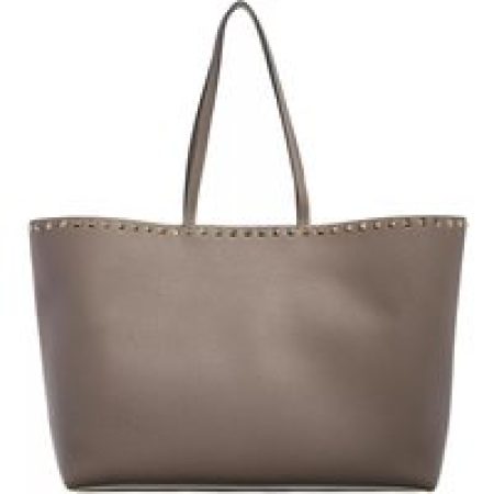 Valentino Garavani Shoppers - Tote Bag Rockstud in taupe