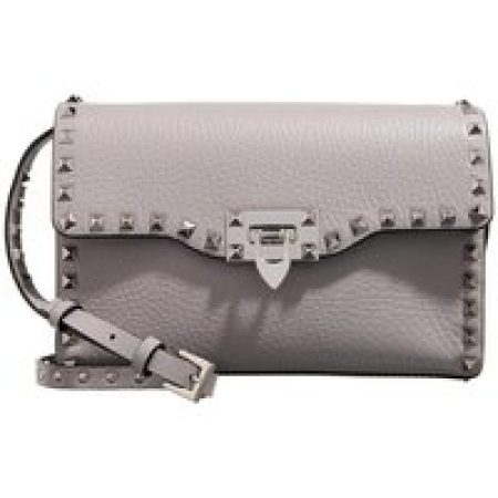 Valentino Garavani Crossbody bags - Small Shoulder Bag Rockstud in grijs