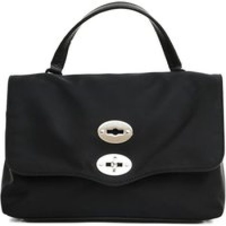 Zanellato Crossbody bags - Postina S Tokyo Nylon Handbag - Black in zwart