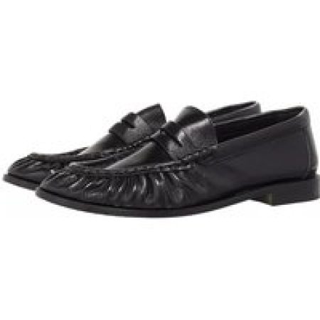 Saint Laurent Loafers & ballerina schoenen - Shiny Penny Loafer in zwart