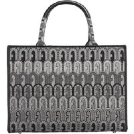 Furla Totes - Furla Opportunity S Tote - Tessuto Jacquard Arco E in wit