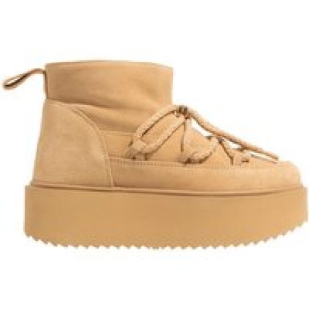 INUIKII Winterlaarzen - Classic Low Platform in beige