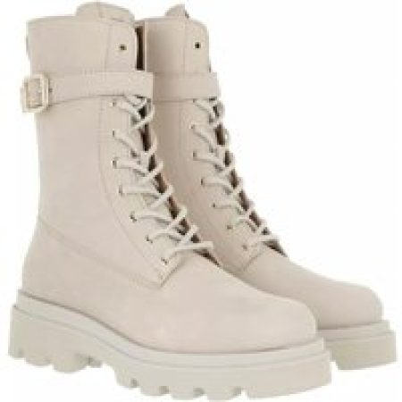 Toral Boots & laarzen - Lace-Up Boot With Track Sole in crème