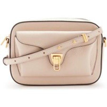 Coccinelle Crossbody bags - Coccinelle Beat Soft Pink Shoulder Bag E1MF61521N1 in poeder roze