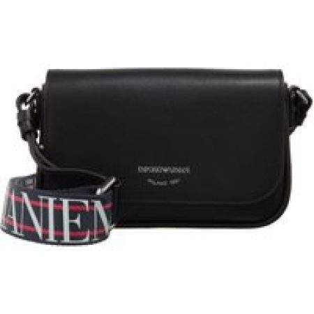 Emporio Armani Clutches - Wallet On Chain in zwart