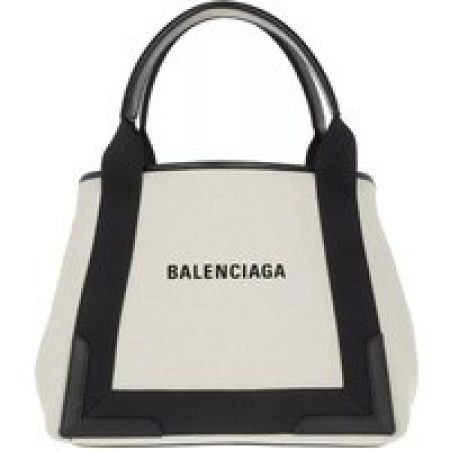 Balenciaga Totes - Navy Cabas S Tote in beige