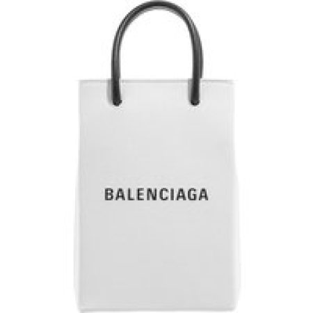 Balenciaga Crossbody bags - Black Front Logo Top Handle Bag in wit