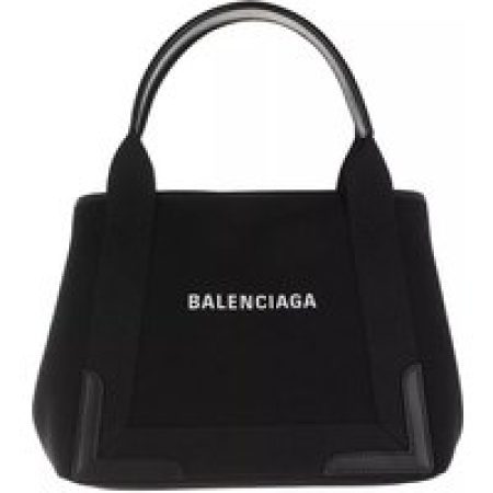 Balenciaga Totes - Navy Cabas Small in zwart