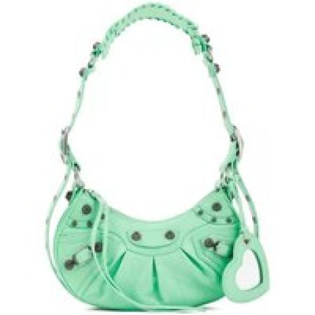 Balenciaga Shoppers - Mint Green Le Cagole Xs Shoulder Bag in groen