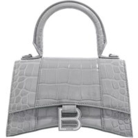 Balenciaga Crossbody bags - Hourglass Top Handle XS Shoulder Bag in grijs