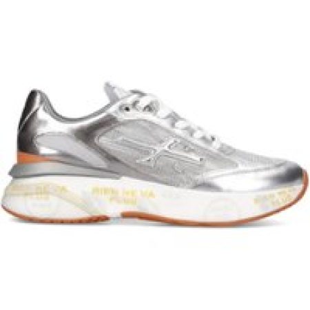 Premiata Low-Top Sneakers - Chunky Silver Sneakers With Removable Insole in zilver