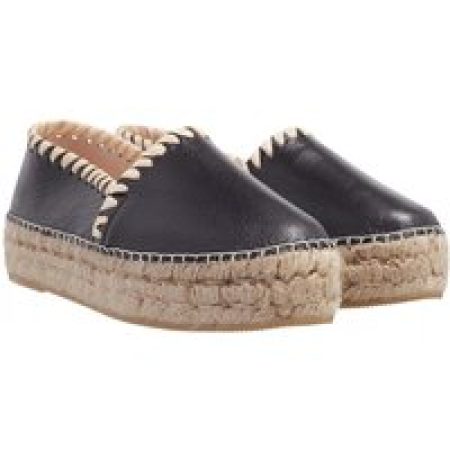 Espadrij l’originale Espadrilles - Classic Cuir Raphia in zwart