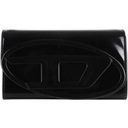 Diesel Clutches - 1Dr Wallet Strap Bag in zwart