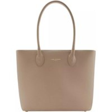 Isabel Bernard Crossbody bags - Honoré Lysanne Taupe Calfskin Leather Shoulder Bag in taupe