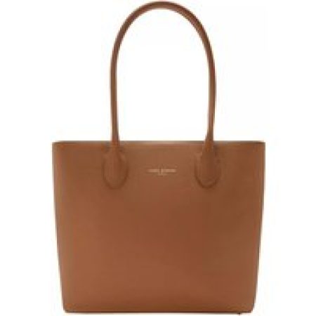Isabel Bernard Shoppers - Honoré Lysanne Camel Calfskin Leather Shoulder Bag in cognac