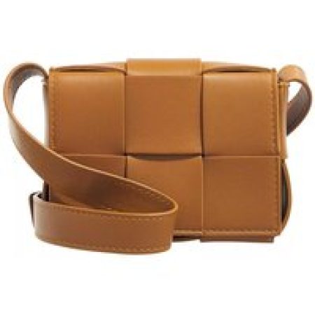 Bottega Veneta Crossbody bags - Small Cassette in cognac