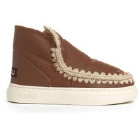 Mou Boots - Boot Eskimo Bottom Leather Sneakers in bruin