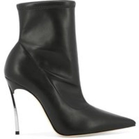 Casadei Boots - "Blade Lab" Ankle Boots in zwart