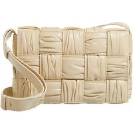 Bottega Veneta Crossbody bags - Cassette Shoulder Bag in beige